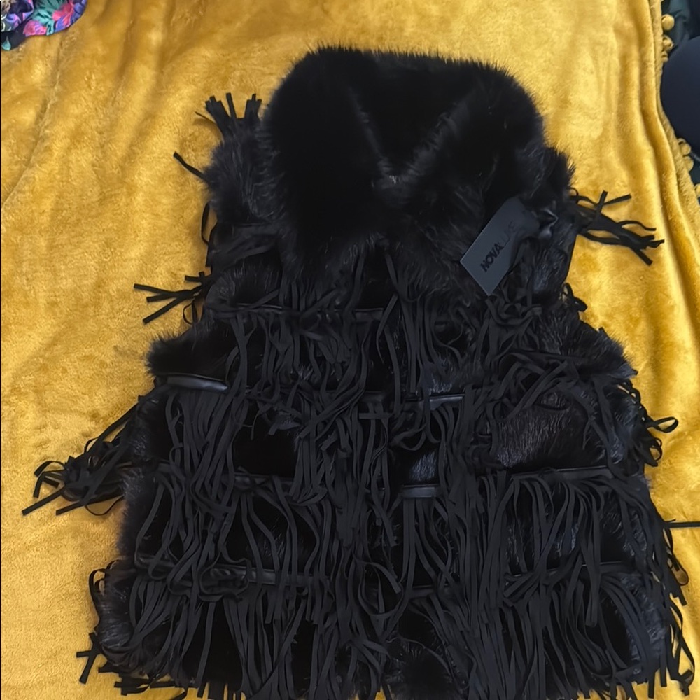 Fashion Nova Black Teddy Jacket